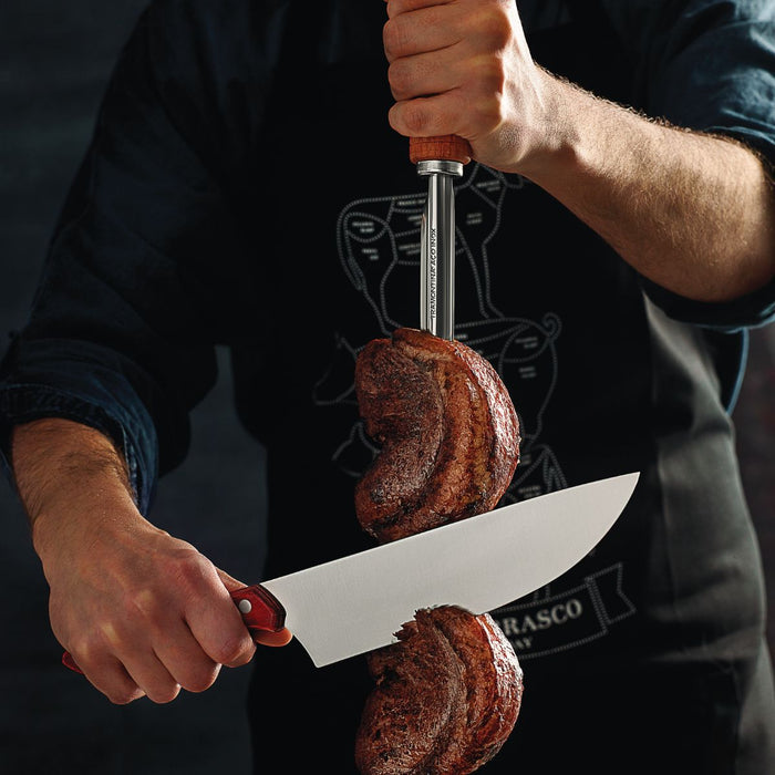 Tramontina Heavy Duty Stainless Steel Skewer Wood Handle - 95cm