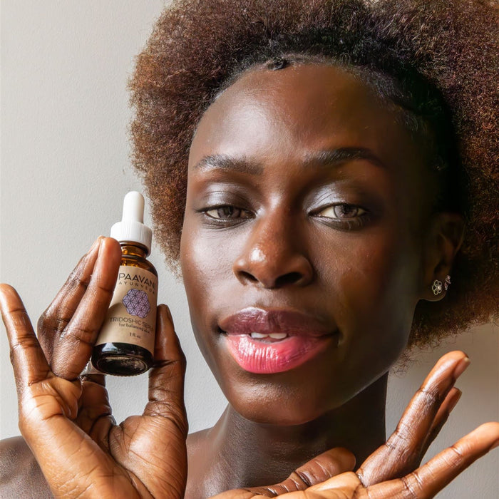 Tridoshic Serum | Ayurvedic Face Oil for Balanced, Glowing Skin