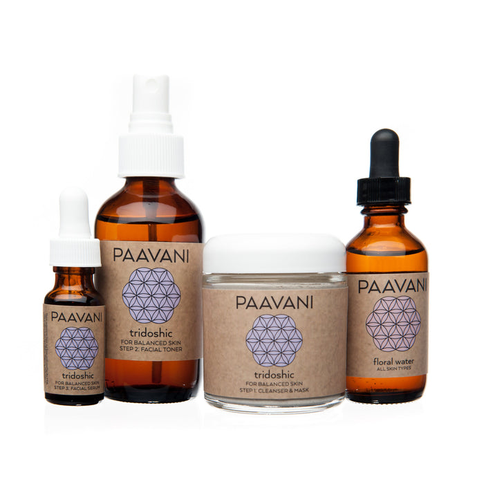 Tridoshic Skincare Ritual | Ayurvedic Facial for Balanced to Combination Skin