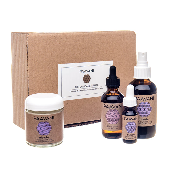 Tridoshic Skincare Ritual | Ayurvedic Facial for Balanced to Combination Skin