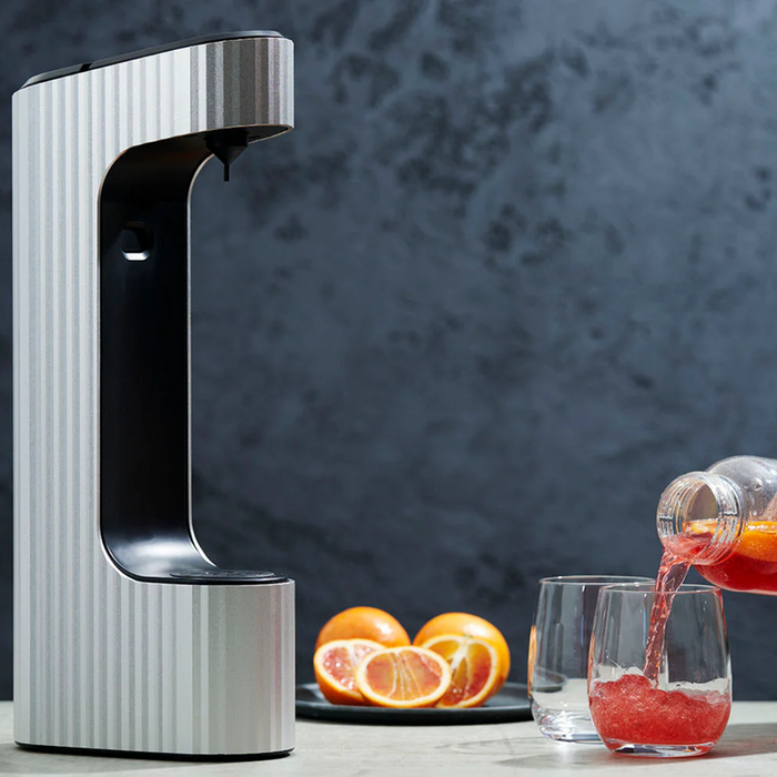 Twenty 39 qarbo LUXE Sparkling Water and Soda Beverage Maker - Silver
