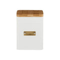 Typhoon Living Otto Square Coffee Storage, White - 1.6L