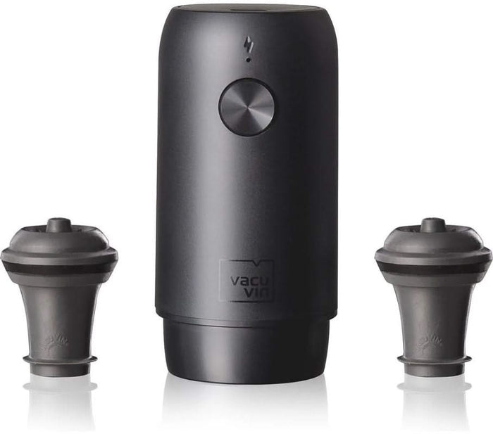 Vacu Vin Elektrische Wine Saver Vacuümpomp + 2 Doppen