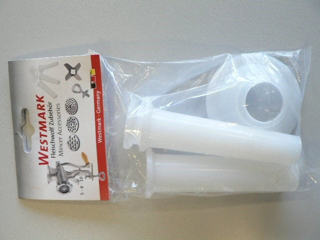 Westmark Sausage Filling Funnel Set - Size 8