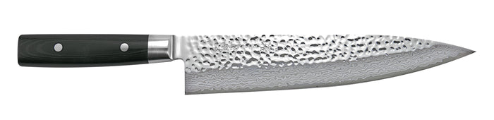 Yaxell Koksmes Zen 24 cm - 37 laags roestvrij damast staal - canvas Micarta heft