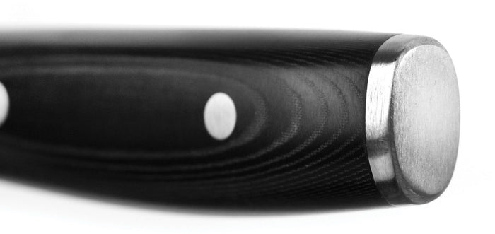 Yaxell Santokumes Ran 16.5 cm - 69 laags roestvrij damast staal - canvas Micarta heft