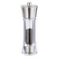 Zassenhaus Aachen Acrylic Stainless Steel Pepper Mill - 2 Sizes