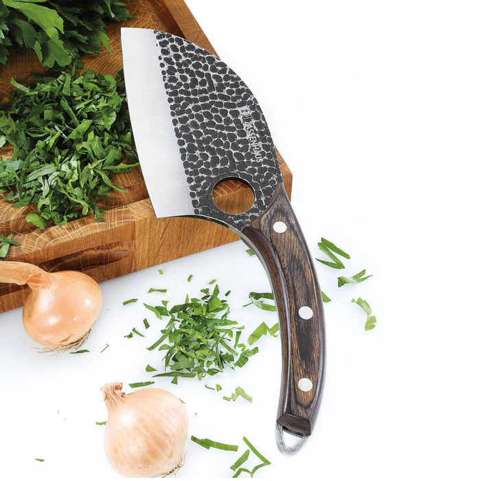 Zassenhaus Chefs Knife - Keeper with Leather Sheath - 12cm