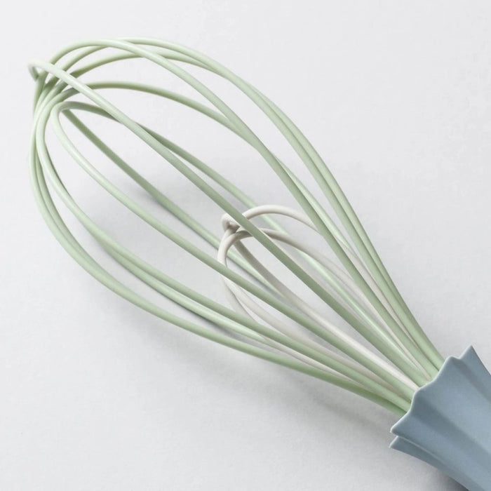 Zeal Double Headed Balloon Whisk - Neutral Green