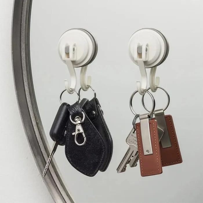 Zeal Suction Hooks White