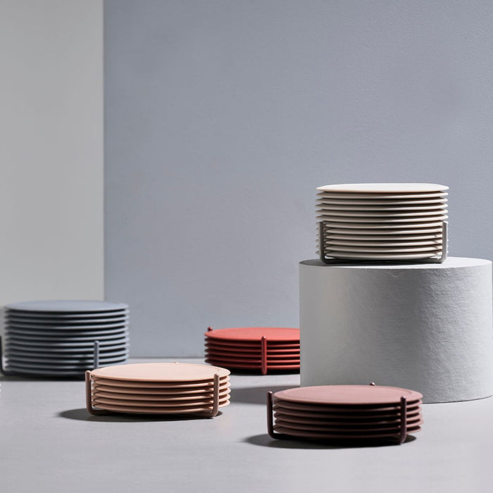 Zone Denmark Coasters with Holder - Set of 6